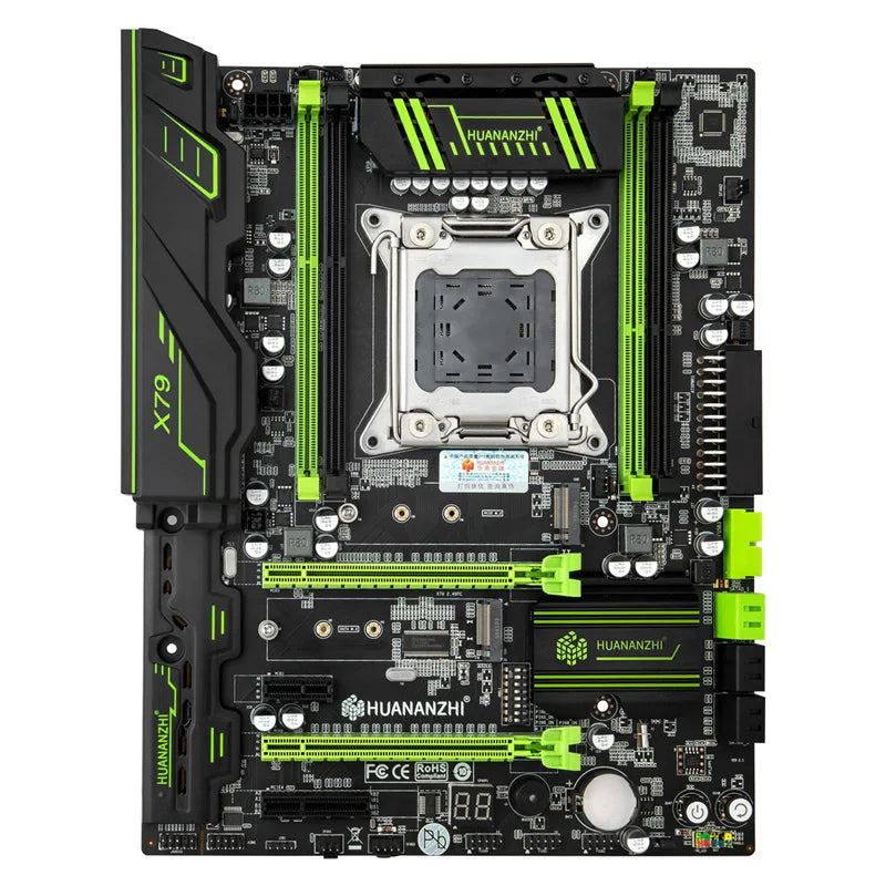 HUANANZHI X79 Super Motherboard with CPU Xeon E5 1650 3.2GHz HI-SPEED Dual M.2 RAM 16G(4*4G) RECC 1TB HDD Video Card GTX750Ti 2G Chewyzworld LLC