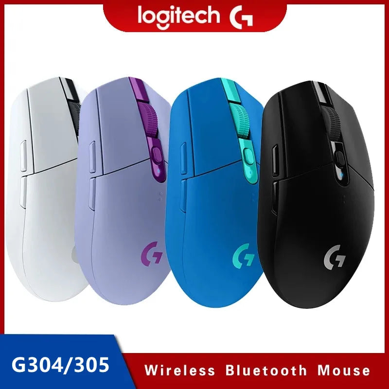 Logitech G304 G102 Wired Wireless Gaming Mouse RGB USB For PC Laptop Computer Ergonmic Mouse Gamer Mechanica Side Button Chewyzworld LLC