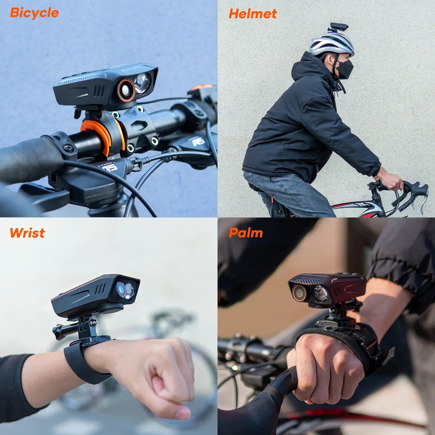 1080P Bike Helmet Camera Motorcycle Bicycle Drive Recorder Outdoor IPX5 Waterproof Action  With  Light Horn Sport Cam Chewyzworld LLC