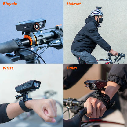 1080P Bike Helmet Camera Motorcycle Bicycle Drive Recorder Outdoor IPX5 Waterproof Action  With  Light Horn Sport Cam Chewyzworld LLC