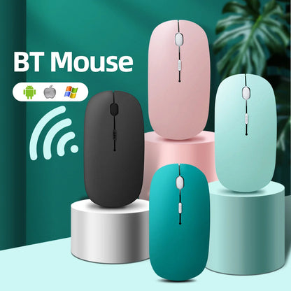 Bluetooth Mouse For iPad Samsung Huawei Lenovo Android Windows Tablet Battery Wireless Mouse For Notebook Computer Chewyzworld LLC