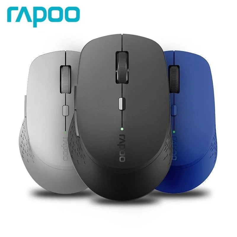 Rapoo M300G Wireless Mouse Multi-Mode Silent Mouse 1600 DPI Optical Bluetooth Mouse for Tablet Laptop Computer PC 2.4G Mice Chewyzworld LLC